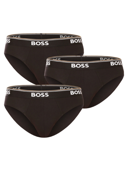 BOSS Set de trei - slip pentru bărbați BOSS negru