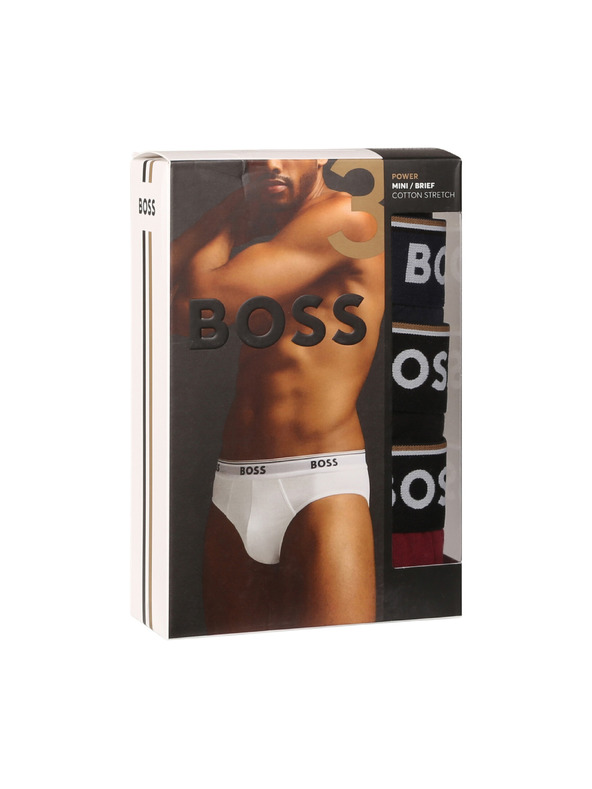 BOSS Set de trei - boxeri bărbătești BOSS multicolor