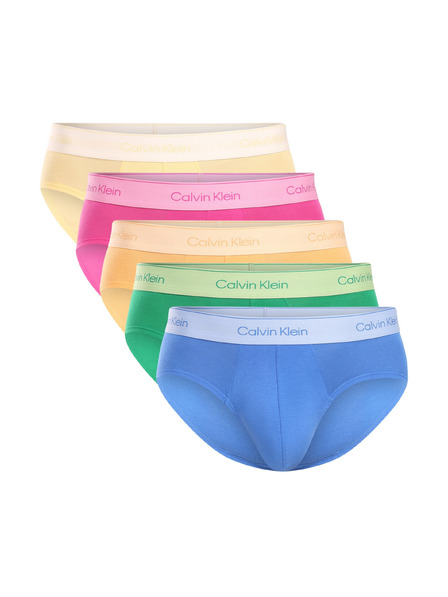 Calvin Klein Set de cinci - slip pentru bărbați Calvin Klein multicolor