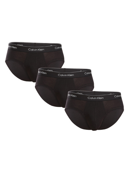 Calvin Klein Set de trei - slip pentru bărbați Calvin Klein negru