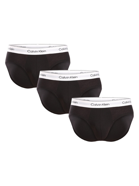 Calvin Klein Set de trei - slip pentru bărbați Calvin Klein negru