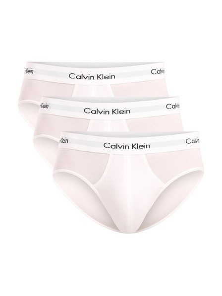 Calvin Klein Set de trei - slip pentru bărbați Calvin Klein alb
