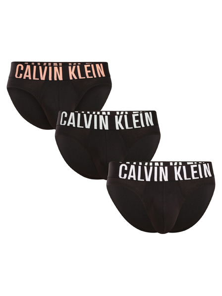 Calvin Klein Set de trei - slip pentru bărbați Calvin Klein negru
