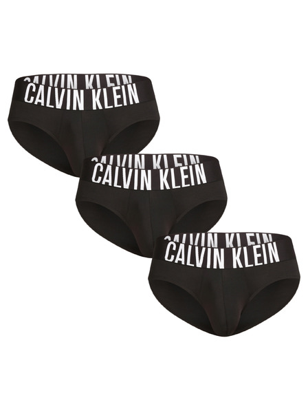 Calvin Klein Set de trei - slip pentru bărbați Calvin Klein negru