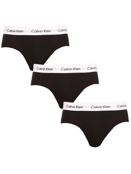Calvin Klein Set de trei - slip pentru bărbați Calvin Klein negru
