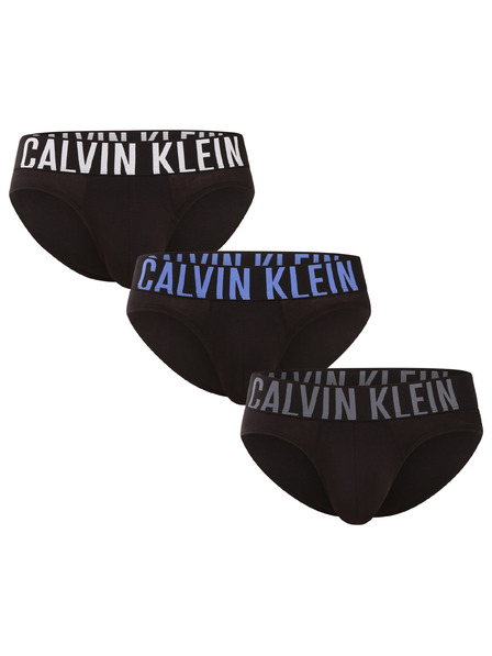 Calvin Klein Set de trei - slip pentru bărbați Calvin Klein negru