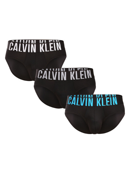 Calvin Klein Set de trei - slip pentru bărbați Calvin Klein negru