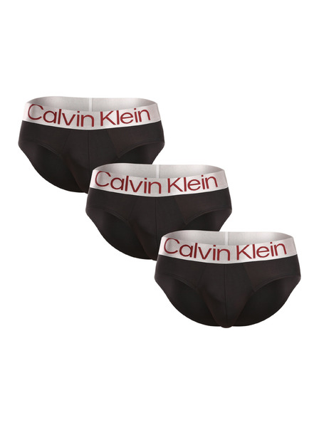 Calvin Klein Set de trei - slip pentru bărbați Calvin Klein negru