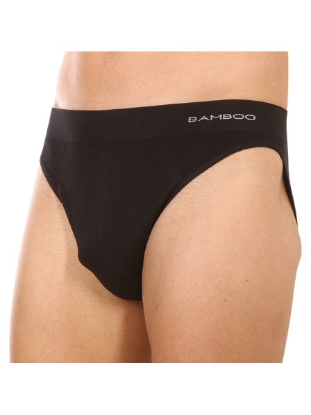 gino Slip pentru bărbați Gino din bambus negru