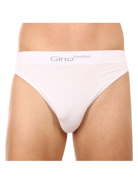 gino Slip pentru bărbați Gino din bambus alb