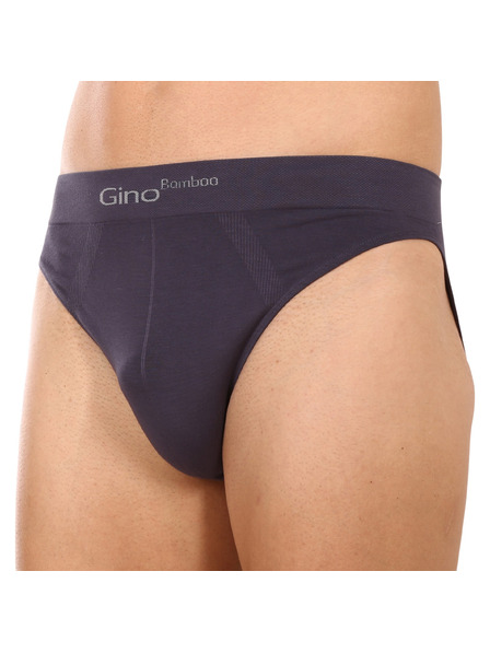 gino Slip pentru bărbați Gino din bambus gri