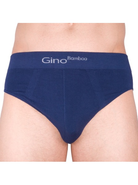 gino Slip pentru bărbați Gino din bambus albastru