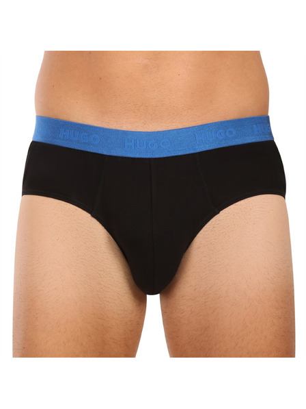 HUGO Set de trei - slip pentru bărbați HUGO negru
