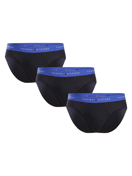 Tommy Hilfiger Set de trei - slip pentru bărbați Tommy Hilfiger albastru închis