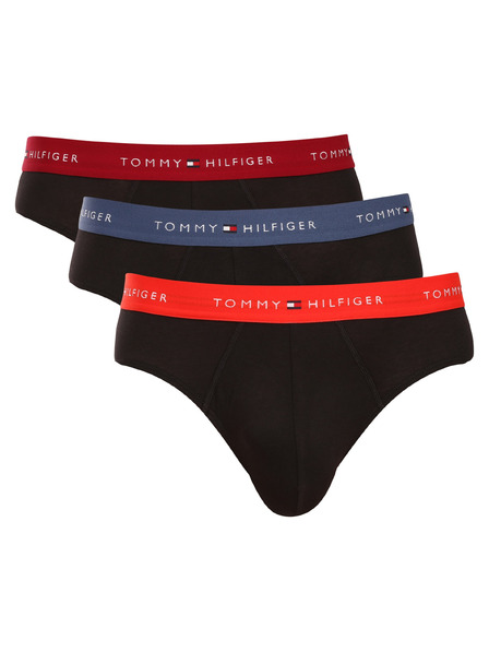 Tommy Hilfiger Set de trei - slip pentru bărbați Tommy Hilfiger negru