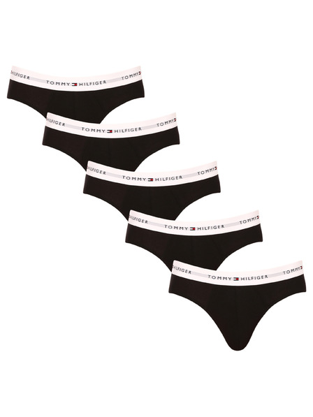 Tommy Hilfiger Set de cinci - slip pentru bărbați Tommy Hilfiger negru