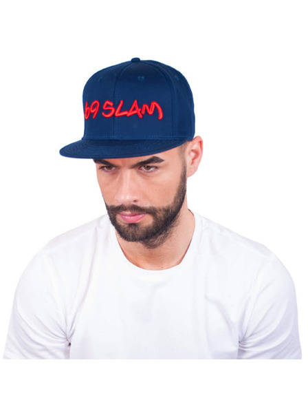 69slam Șapcă cu cozoroc 69SLAM albastru închis