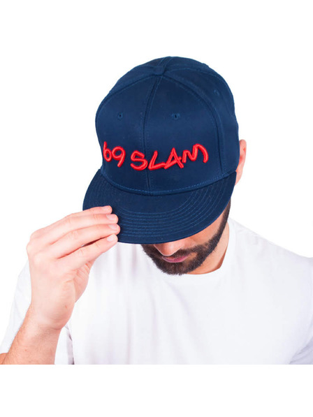 69slam Șapcă cu cozoroc 69SLAM albastru închis