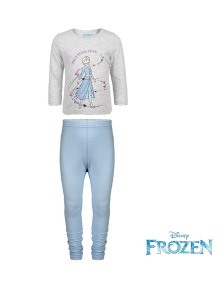 Trenýrkárna Pijama pentru fete Frozen multicolor (39235/grey)