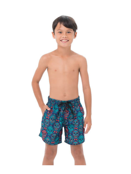 69slam Costum de baie pentru copii 69SLAM SKULLNAMENT ELASTIC