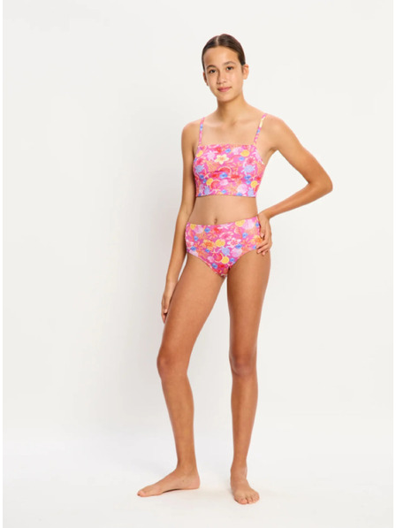 Modibodi Costum de baie fete Modibodi Marine Dream Teen Swimwear Tankini Top Tropicana Crush partea de sus