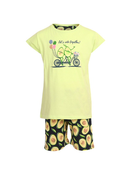 Cornette Pijama fete Cornette avocado (787/77)