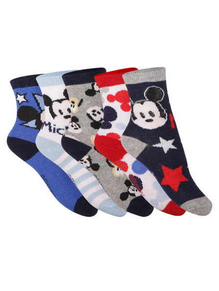 Cerdá Set cinci - șosete pentru copii Cerdá Mickey multicolore