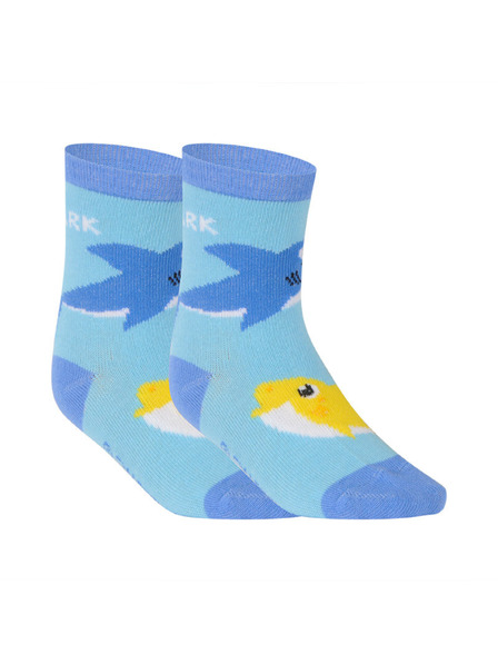Cerdá Set cinci - șosete pentru copii Cerdá Baby Shark multicolore