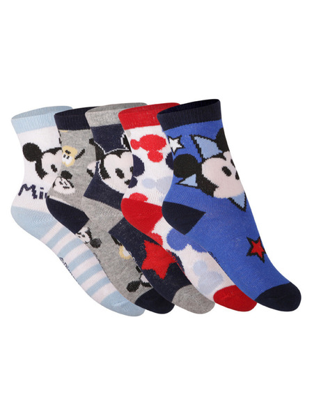 Cerdá Set cinci - șosete pentru copii Cerdá Mickey multicolore