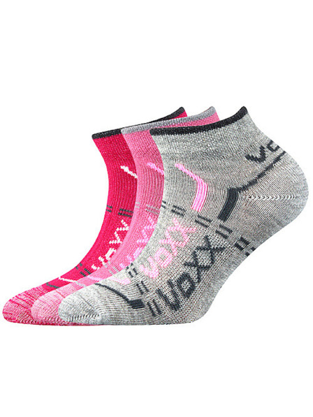 VoXX Set trei - șosete pentru copii VoXX multicolore (Rexík 01-mix-B)