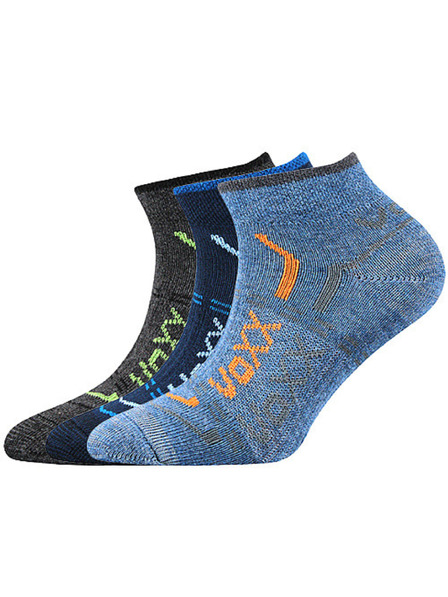 VoXX Set trei - șosete pentru copii VoXX multicolore (Rexík 01-mix-A)