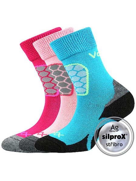 VoXX Set de trei - șosete pentru copii VoXX multicolor
