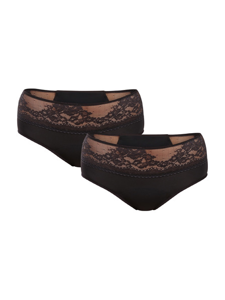 DORINA Set de doi - Chiloți menstruali Dorina Eco Moon Lace Midi