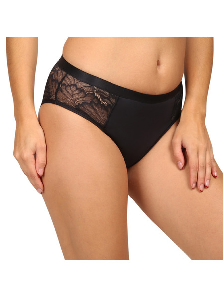 Love Luna Chiloți menstruali Love Luna negri LUXE Lace Midi BRIEF