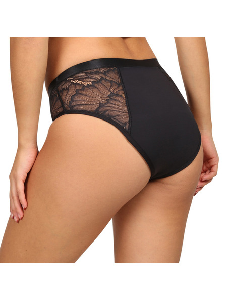 Love Luna Chiloți menstruali Love Luna negri LUXE Lace Midi BRIEF
