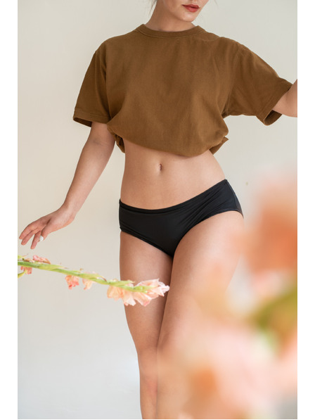 Meracus Chiloți menstruali Meracus Everyday Black talie joasă Standard