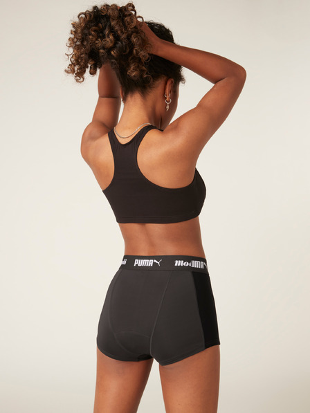 Modibodi Chiloți menstruali PUMA & Modibodi Active Boyshort Moderate-Heavy Dark