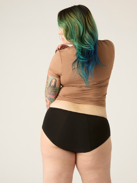 Modibodi Chiloți menstruali Modibodi Basic Mid-Rise Brief Moderate-Heavy