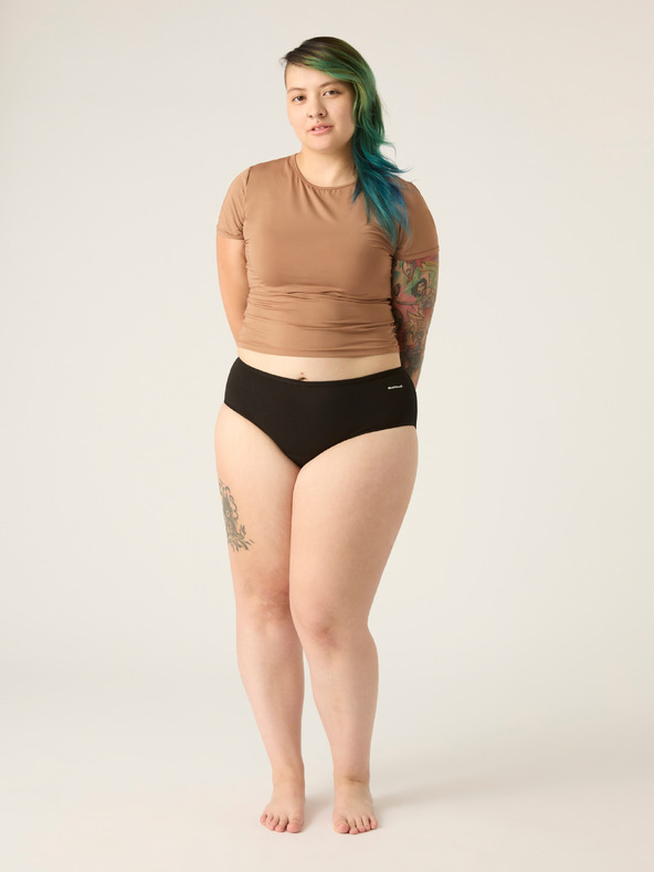 Modibodi Chiloți menstruali Modibodi Basic Mid-Rise Brief Moderate-Heavy