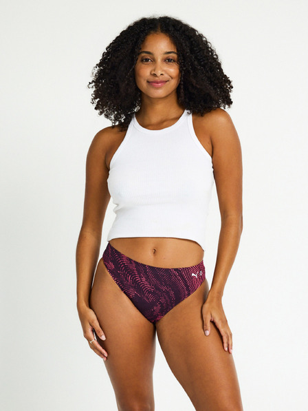 Modibodi Chiloți menstruali PUMA & Modibodi Seamfree Active Bikini Moderate-Heavy Flame Haze Pink