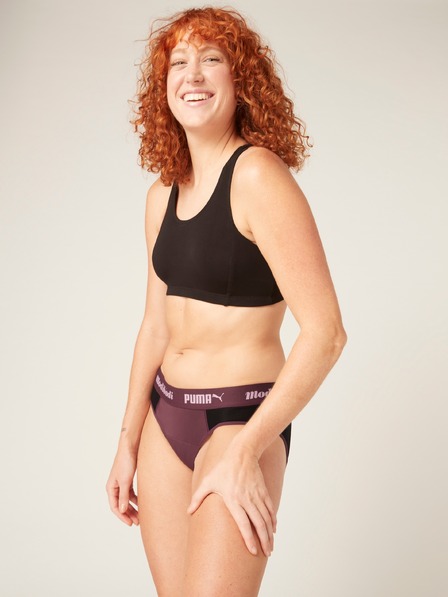 Modibodi Chiloți menstruali PUMA & Modibodi Active Brief Moderate-Heavy Grape