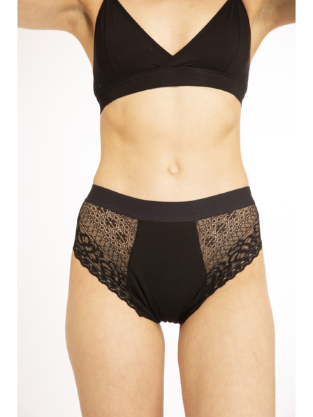 WUKA Chiloți menstruali WUKA Ultimate™ Lace Hipster - Medium