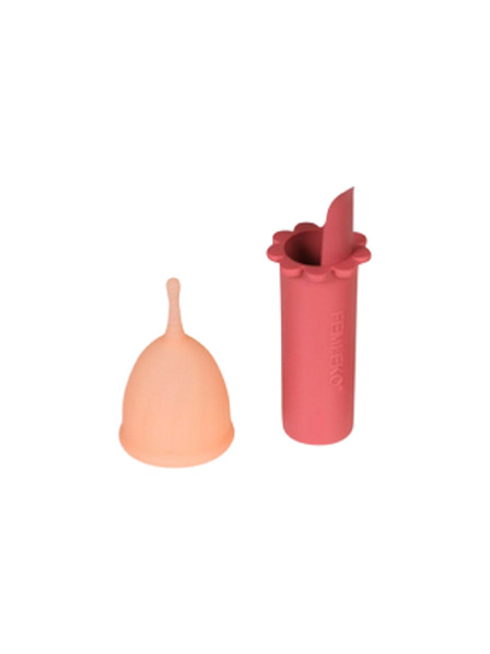 Femi.Eko Cană menstruală Femi.Eko Pink măr. S + aplicator