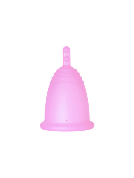 Me Luna Cană menstruală Me Luna Soft M cu tulpină roz