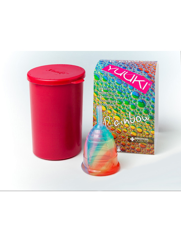 Yuuki Cupa menstruală Yuuki 1 Rainbow classic