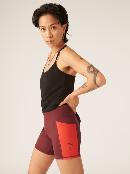 Modibodi Pantaloni scurți menstruali PUMA & Modibodi Grape/Red