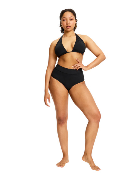 Modibodi Costum de baie menstrual Modibodi Hi-Waist Bikini Brief High negru slip