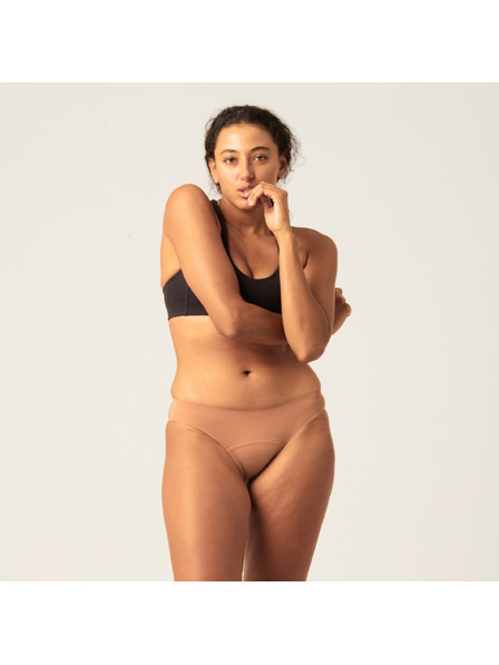 Modibodi Chilot menstrual Modibodi Seamfree Bikini Moderate-Heavy Cinnamon