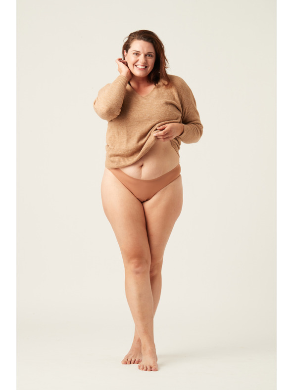 Modibodi Chilot menstrual Modibodi Seamfree Bikini Moderate-Heavy Cinnamon