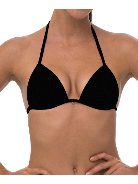 69slam Costum de baie pentru femei 69SLAM top PLAIN BLACK